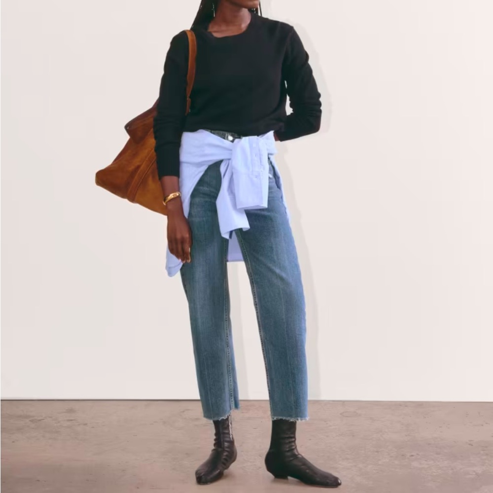 FREE shipping! Everlane Way High Jean - Distressed